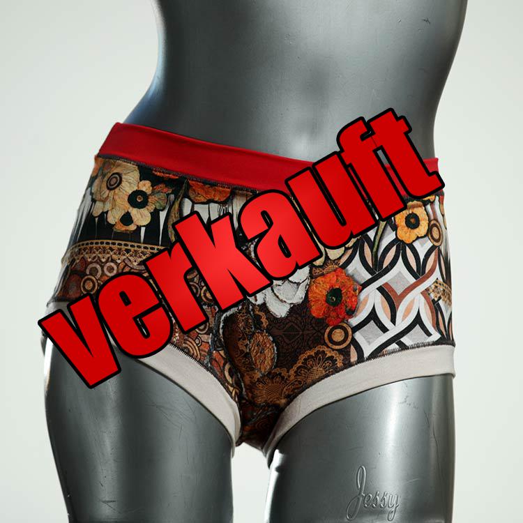 preiswerte gemusterte farbige attraktive Hotpant aus Baumwolle, Unterwäsche für Damen