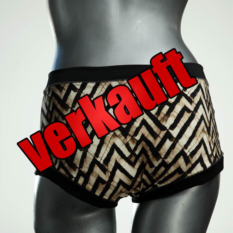 farbige günstige bunte nachhaltige Hotpant aus Baumwolle, Unterwäsche für Damen