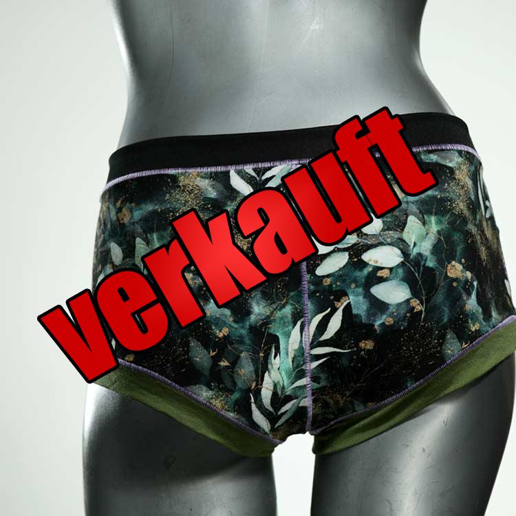 günstige schöne ökologische gemusterte Hotpant aus Baumwolle, Unterwäsche für Damen