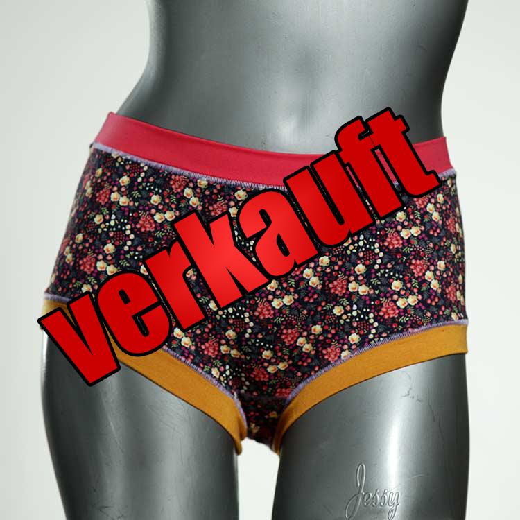 sexy bunte farbige nachhaltige Hotpant aus Baumwolle, Unterwäsche für Damen