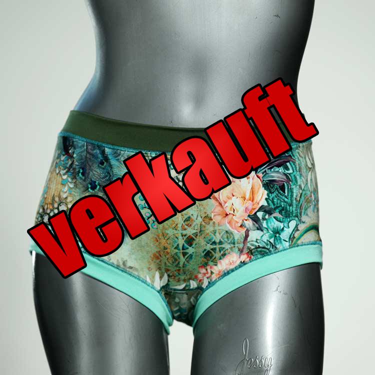 ökologische bunte schöne handgemachte Hotpant aus Baumwolle, Unterwäsche für Damen