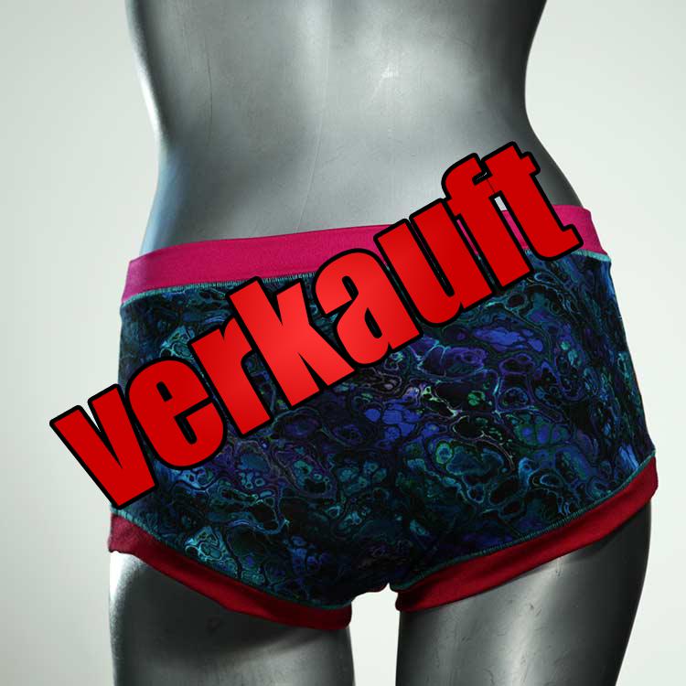 ökologische gemusterte sexy schöne Hotpant aus Baumwolle, Unterwäsche für Damen
