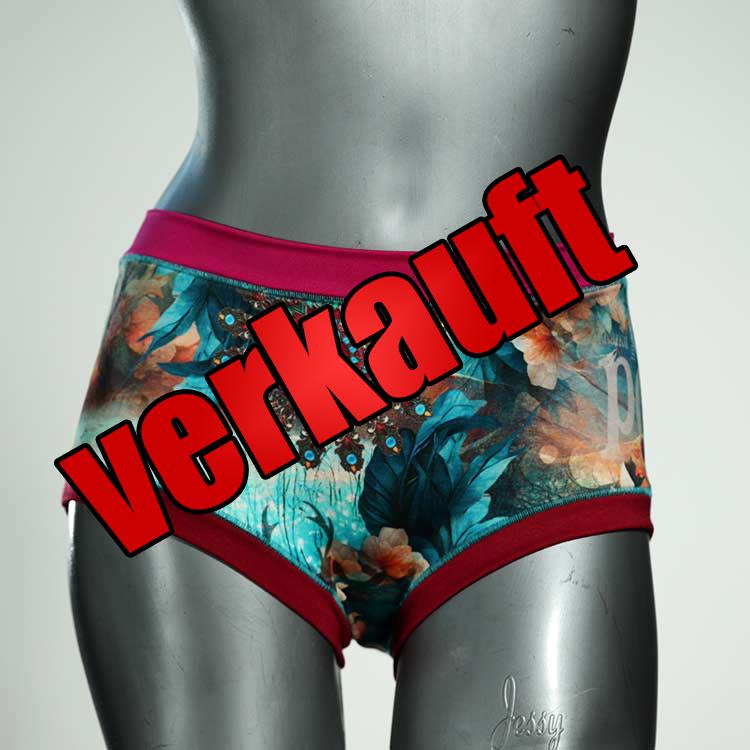 ökologische gemusterte sexy schöne Hotpant aus Baumwolle, Unterwäsche für Damen