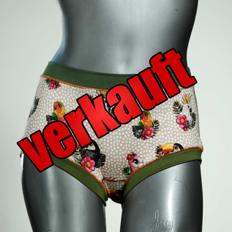 bunte nachhaltige attraktive bequeme Hotpant aus Baumwolle, Unterwäsche für Damen