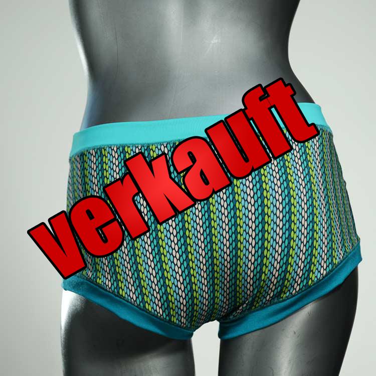 ökologische handgemachte preiswerte günstige Hotpant aus Baumwolle, Unterwäsche für Damen