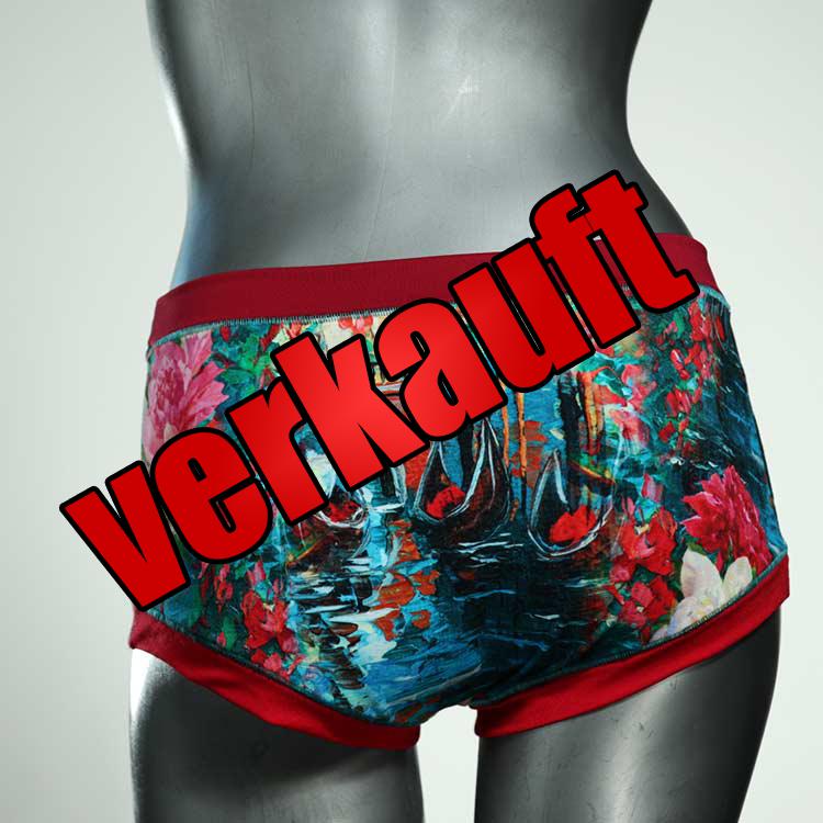 bequeme farbige preiswerte bunte Hotpant aus Baumwolle, Unterwäsche für Damen