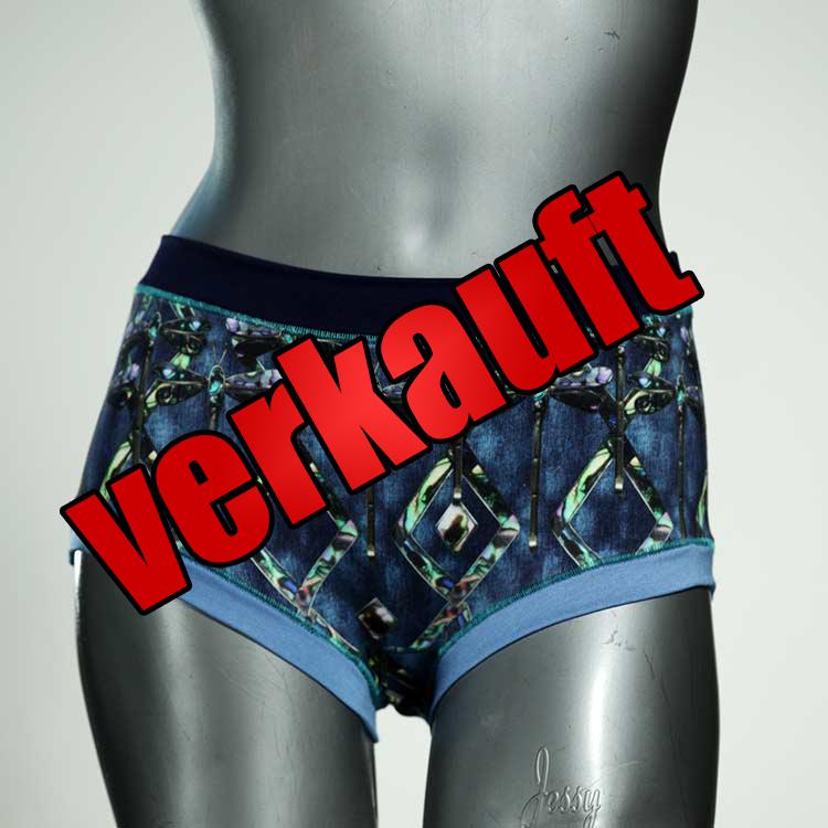 attraktive farbige sexy ökologische Hotpant aus Baumwolle, Unterwäsche für Damen