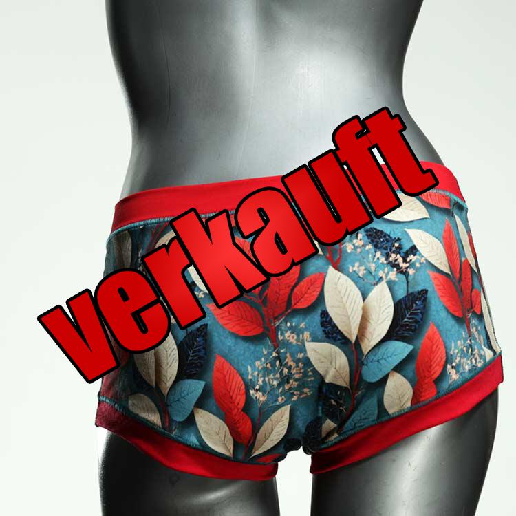 farbige sexy attraktive ökologische Hotpant aus Baumwolle, Unterwäsche für Damen