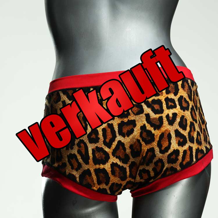 farbige ökologische handgemachte nachhaltige Hotpant aus Baumwolle, Unterwäsche für Damen