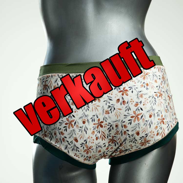 günstige schöne nachhaltige farbige Hotpant aus Baumwolle, Unterwäsche für Damen