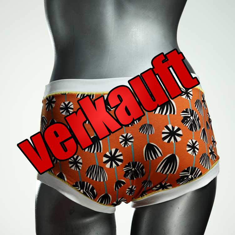 gemusterte attraktive schöne farbige Hotpant aus Baumwolle, Unterwäsche für Damen