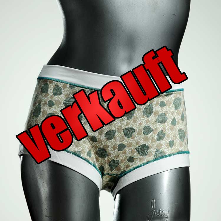 gemusterte sexy bequeme bunte Hotpant aus Baumwolle, Unterwäsche für Damen