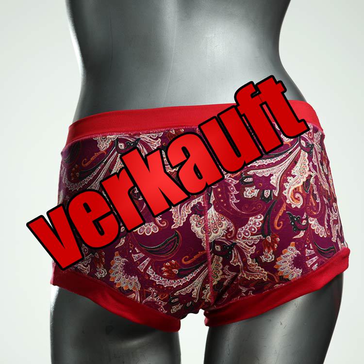 süße sexy gemusterte handgemachte Hotpant aus Baumwolle, Unterwäsche für Damen