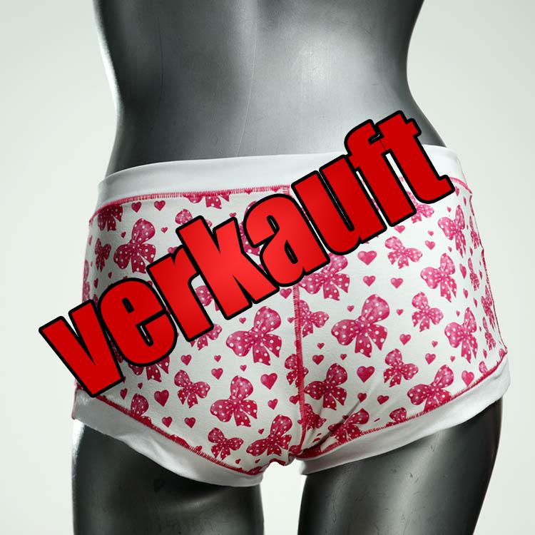 süße nachhaltige bequeme ökologische Hotpant aus Baumwolle, Unterwäsche für Damen