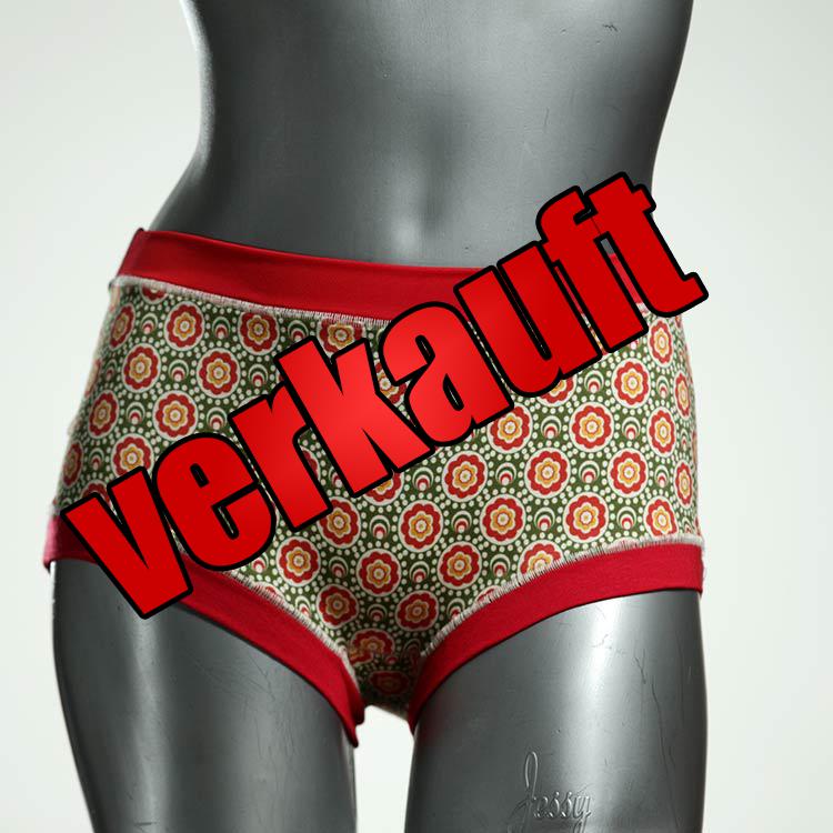 gemusterte nachhaltige preiswerte attraktive Hotpant aus Baumwolle, Unterwäsche für Damen