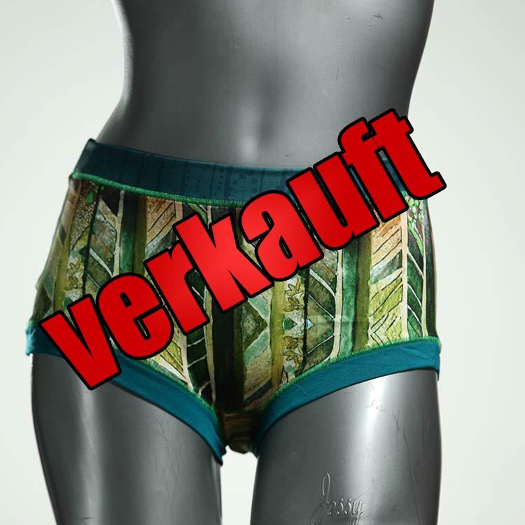 ökologische handgemachte preiswerte attraktive Hotpant aus Baumwolle, Unterwäsche für Damen