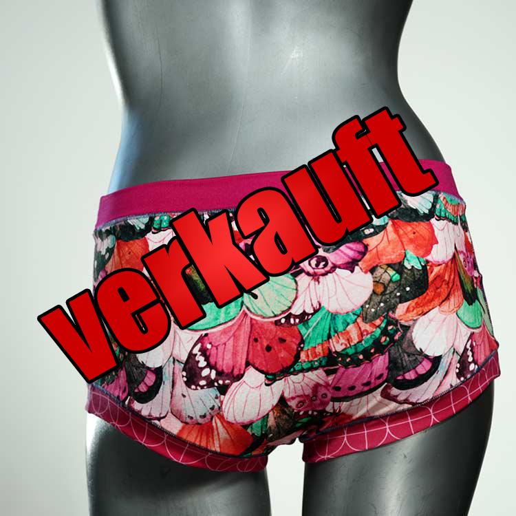 bunte gemusterte nachhaltige bequeme Hotpant aus Baumwolle, Unterwäsche für Damen