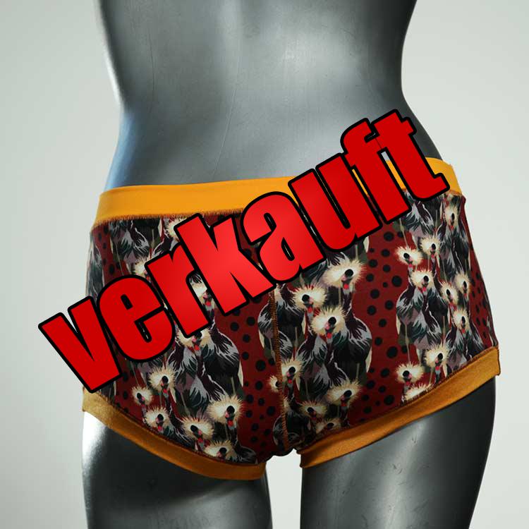 bunte schöne attraktive günstige Hotpant aus Baumwolle, Unterwäsche für Damen