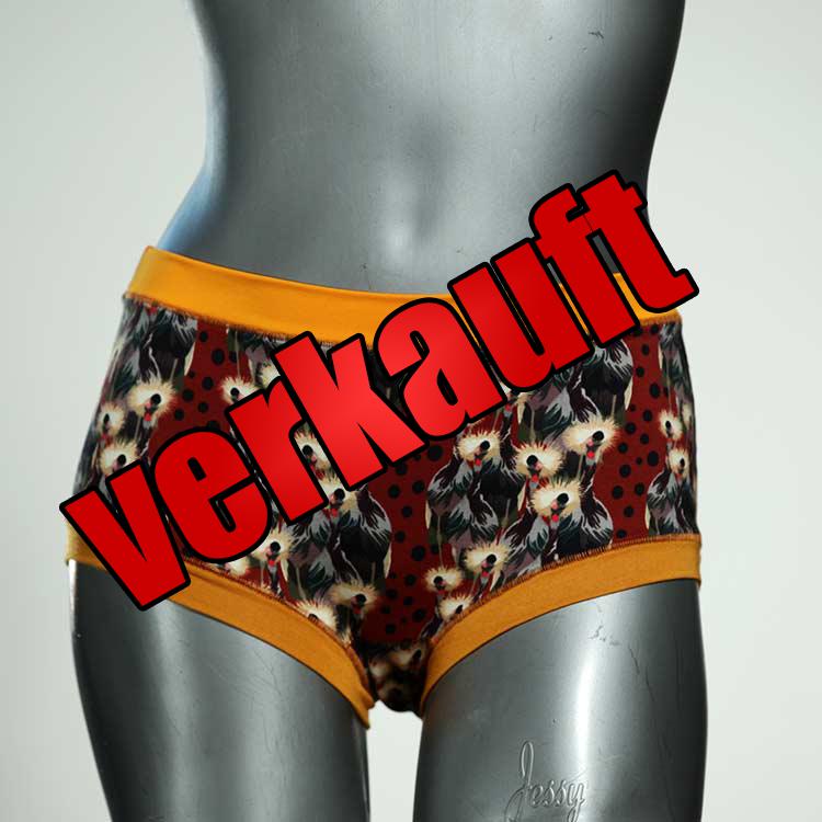 bunte schöne attraktive günstige Hotpant aus Baumwolle, Unterwäsche für Damen
