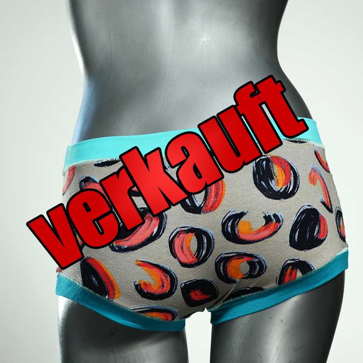 attraktive handgemachte günstige ökologische Hotpant aus Baumwolle, Unterwäsche für Damen