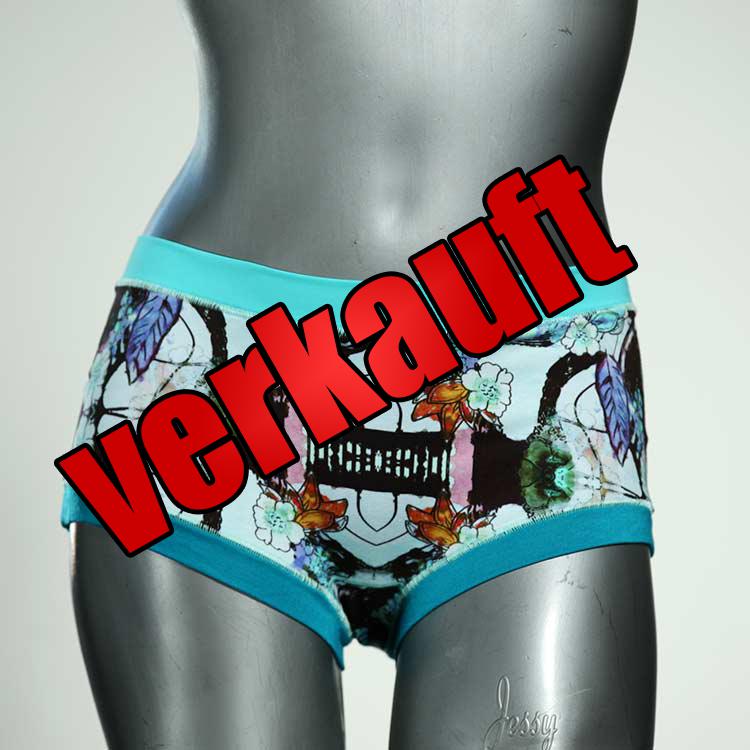 attraktive handgemachte günstige ökologische Hotpant aus Baumwolle, Unterwäsche für Damen