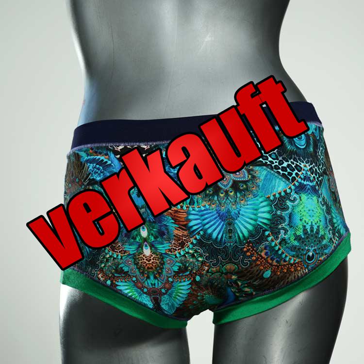 sexy farbige schöne gemusterte Hotpant aus Baumwolle, Unterwäsche für Damen