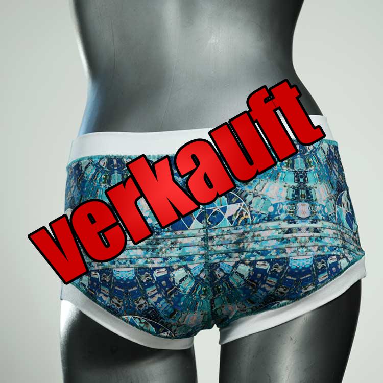 farbige bequeme ökologische nachhaltige Hotpant aus Baumwolle, Unterwäsche für Damen