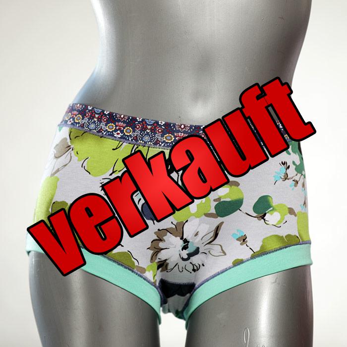  nachhaltige gemusterte preiswerte Hotpant - Hipster - Unterhose für Damen aus Baumwolle für Damen