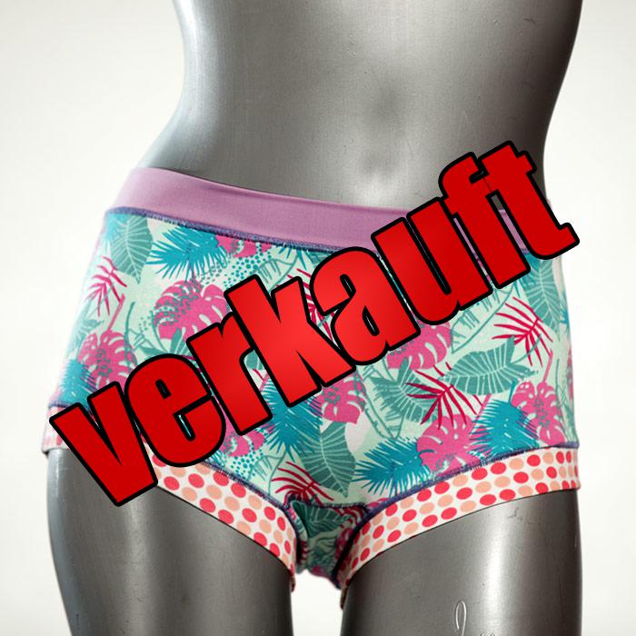  nachhaltige bequeme schöne Hotpant - Hipster - Unterhose für Damen aus Baumwolle für Damen