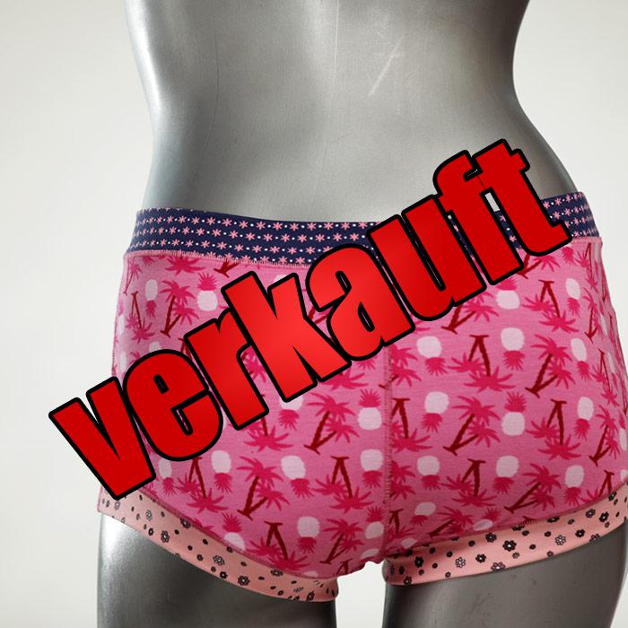  handgemachte günstige bunte Hotpant - Hipster - Unterhose für Damen aus Baumwolle für Damen