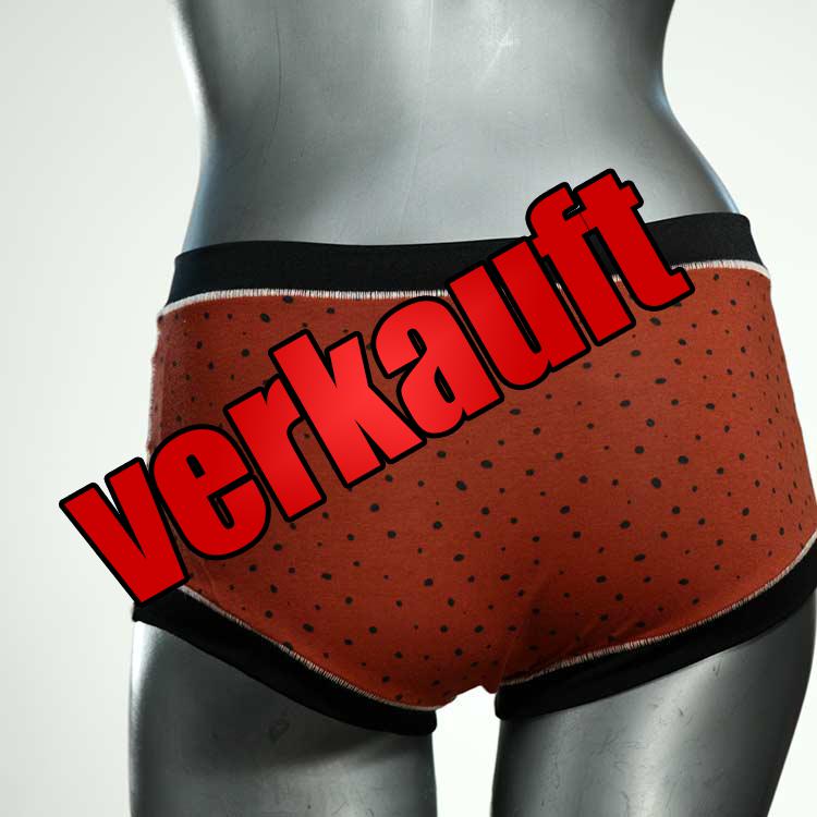 ökologische gemusterte schöne süße Hotpant aus Baumwolle, Unterwäsche für Damen