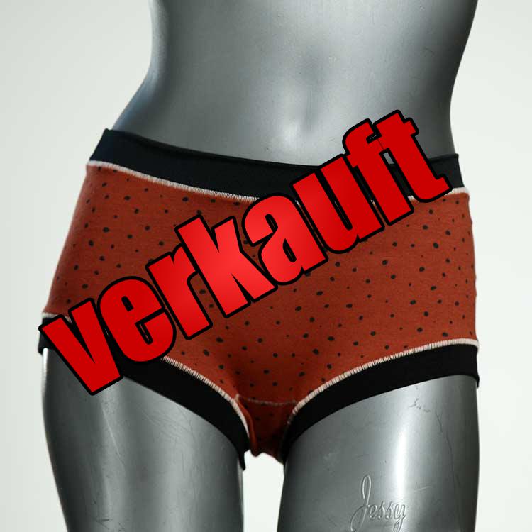 ökologische gemusterte schöne süße Hotpant aus Baumwolle, Unterwäsche für Damen