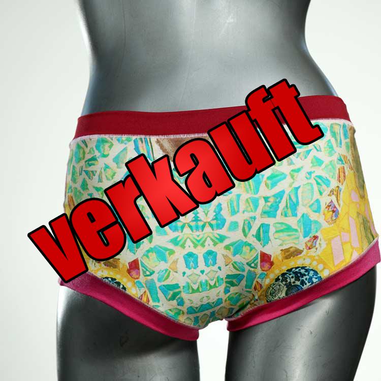 günstige sexy bunte ökologische Hotpant aus Baumwolle, Unterwäsche für Damen