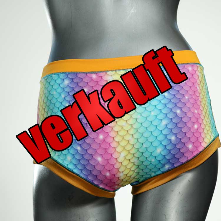 ökologische günstige bunte attraktive Hotpant aus Baumwolle, Unterwäsche für Damen