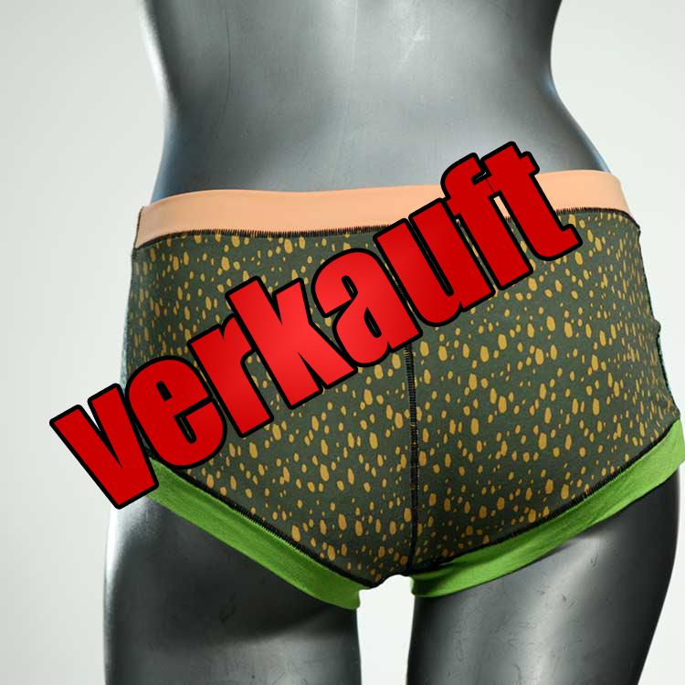 farbige bunte sexy schöne Hotpant aus Baumwolle, Unterwäsche für Damen