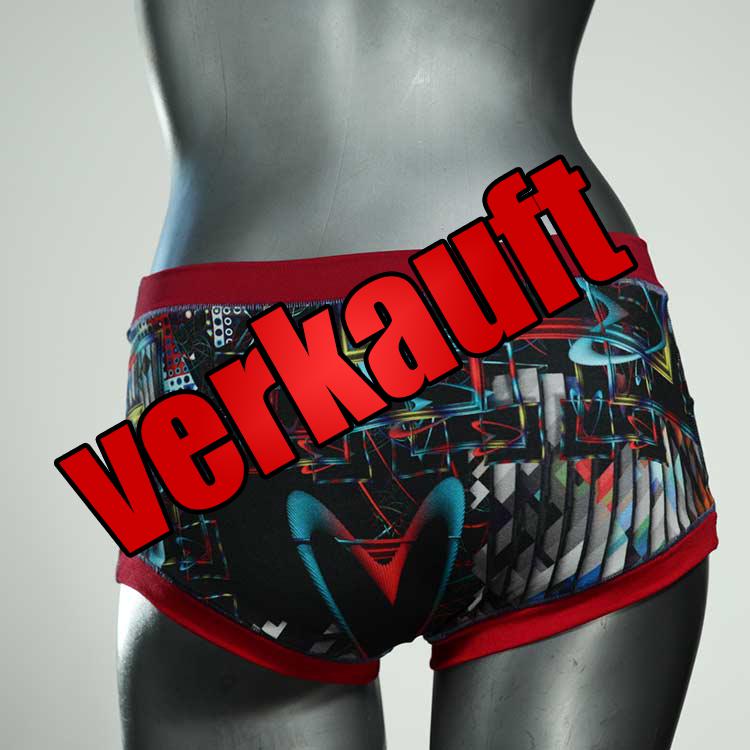 schöne farbige süße gemusterte Hotpant aus Baumwolle, Unterwäsche für Damen