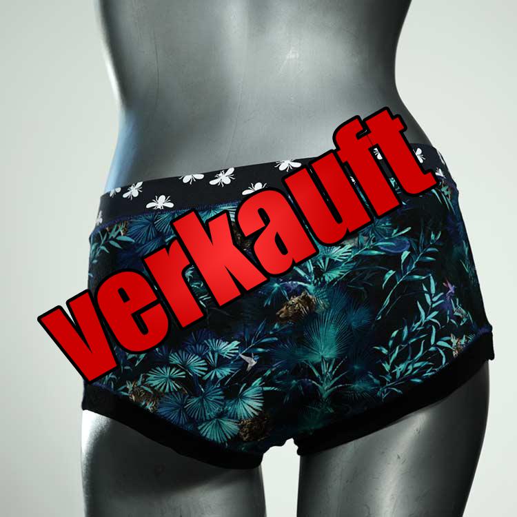 ökologische sexy attraktive handgemachte Hotpant aus Baumwolle, Unterwäsche für Damen