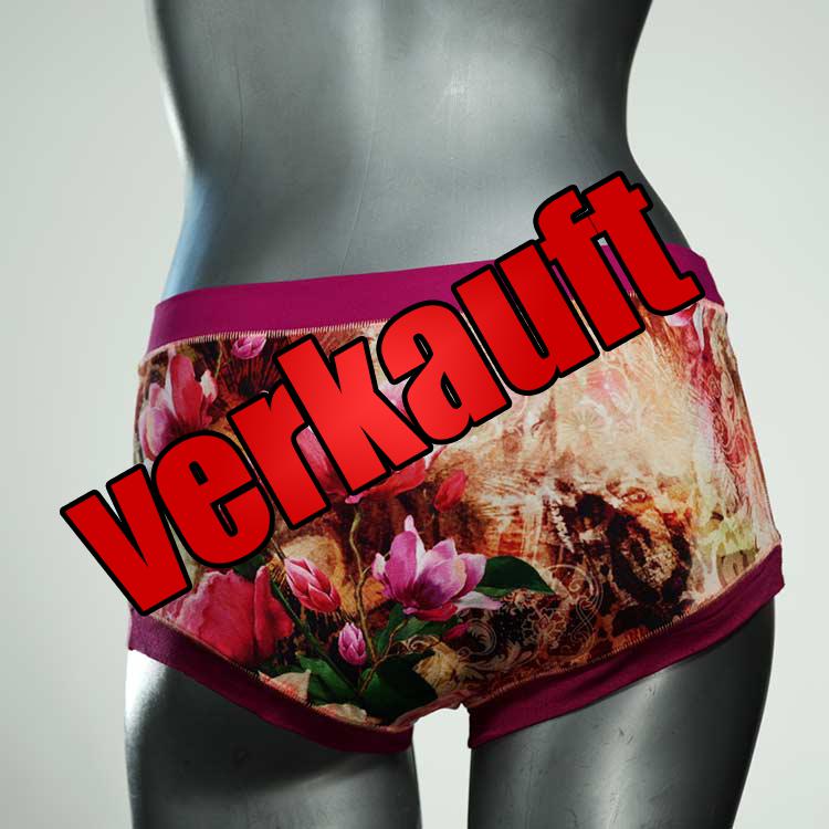 attraktive günstige schöne gemusterte Hotpant aus Baumwolle, Unterwäsche für Damen