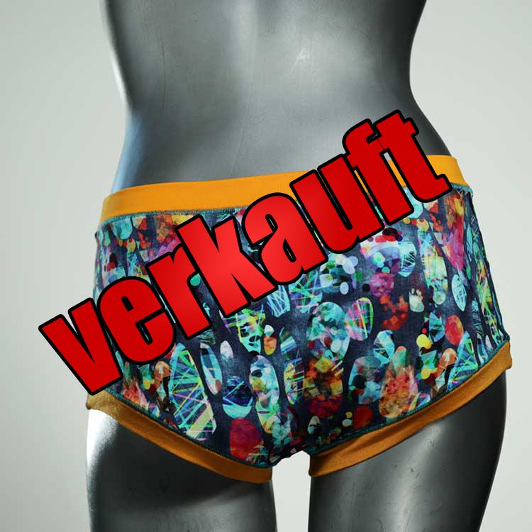 süße gemusterte bequeme nachhaltige Hotpant aus Baumwolle, Unterwäsche für Damen