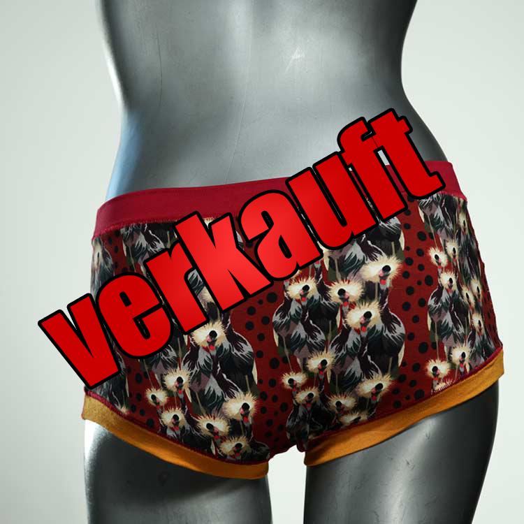 günstige bunte bequeme farbige Hotpant aus Baumwolle, Unterwäsche für Damen
