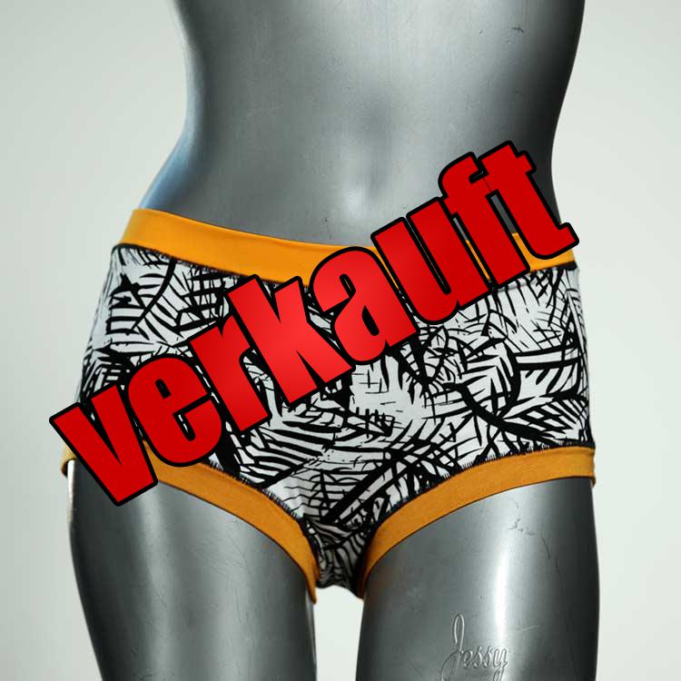 handgemachte farbige bunte bequeme Hotpant aus Baumwolle, Unterwäsche für Damen