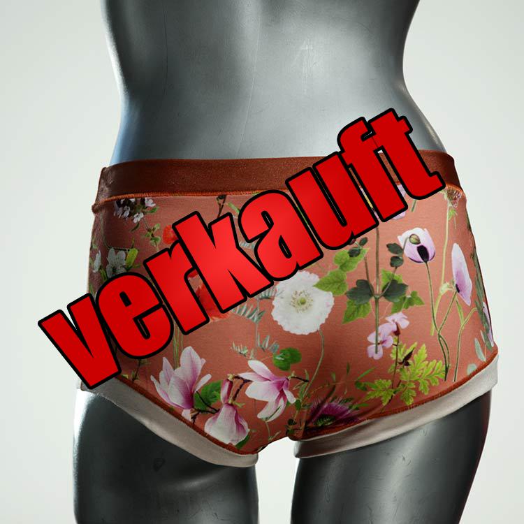 bunte farbige handgemachte gemusterte Hotpant aus Baumwolle, Unterwäsche für Damen