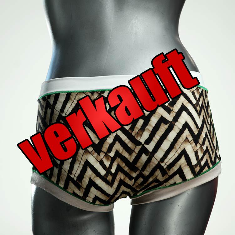 günstige handgemachte schöne nachhaltige Hotpant aus Baumwolle, Unterwäsche für Damen