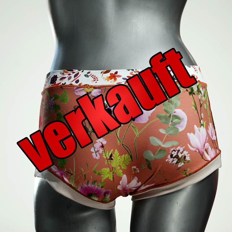 farbige schöne preiswerte ökologische Hotpant aus Baumwolle, Unterwäsche für Damen