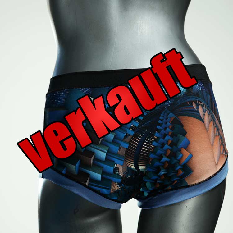 gemusterte preiswerte süße nachhaltige Hotpant aus Baumwolle, Unterwäsche für Damen