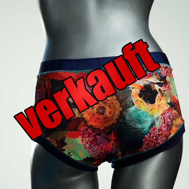 nachhaltige schöne farbige süße Hotpant aus Baumwolle, Unterwäsche für Damen