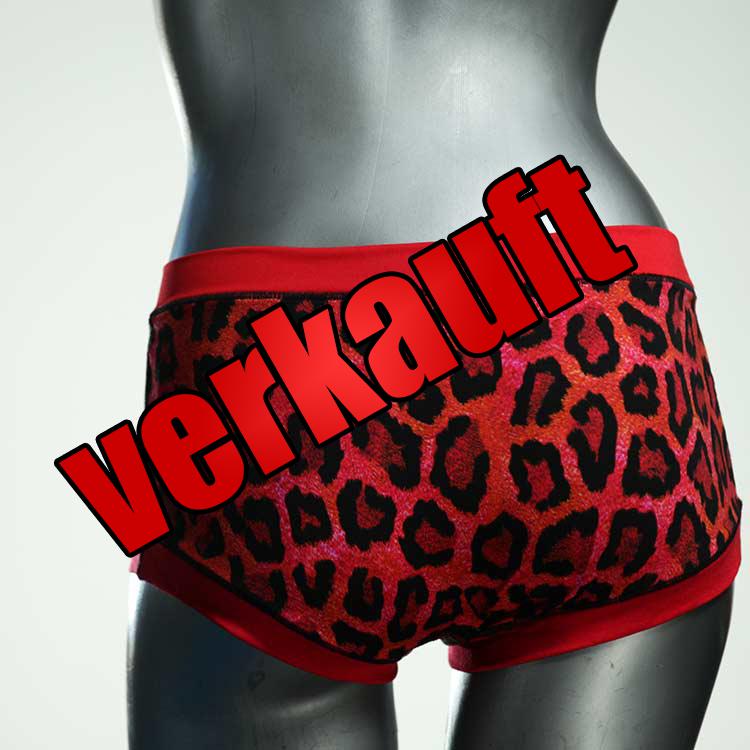 bunte ökologische sexy attraktive Hotpant aus Baumwolle, Unterwäsche für Damen