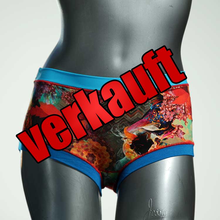 farbige bequeme bunte günstige Hotpant aus Baumwolle, Unterwäsche für Damen