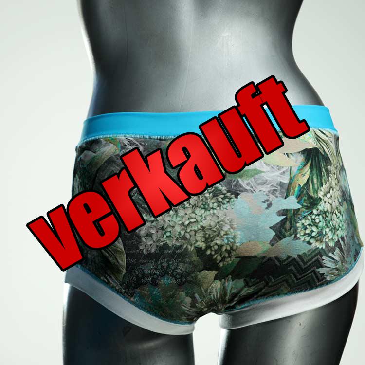 ökologische bunte sexy bequeme Hotpant aus Baumwolle, Unterwäsche für Damen