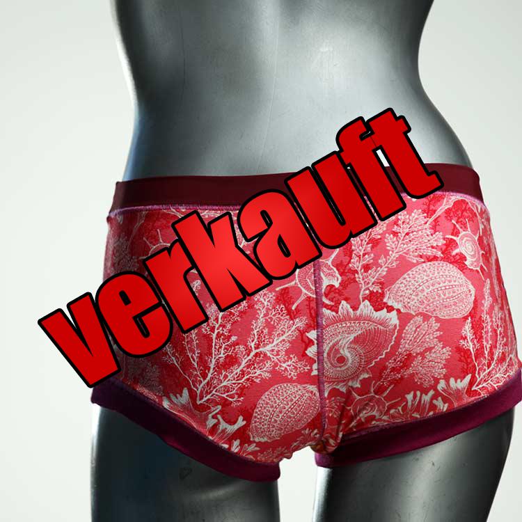 preiswerte attraktive ökologische farbige Hotpant aus Baumwolle, Unterwäsche für Damen